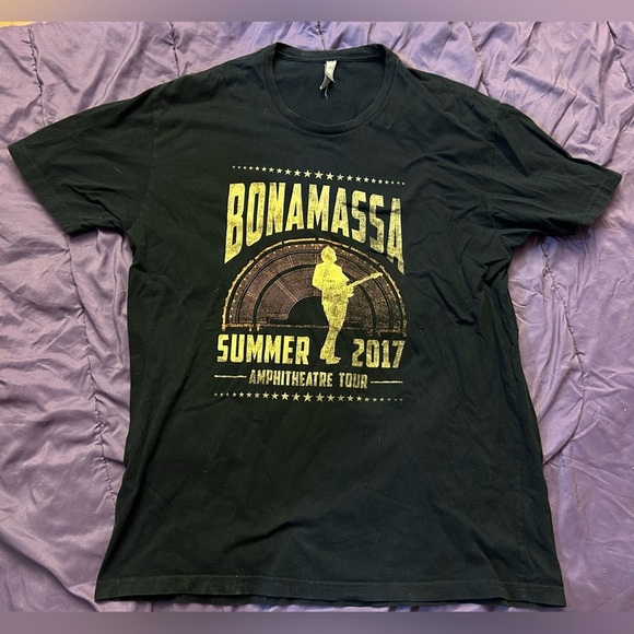 Bonamassa tour shirt 2017 black size XL - Picture 5 of 5